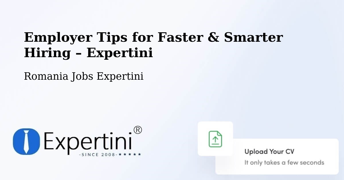 Employer Tips for Hiring & Recruitment – Someş Odorhei - Someş Odorhei, Romania Jobs Expertini