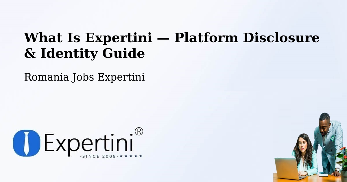 What Is Expertini — Platform Disclosure & Identity Guide – Someş Odorhei